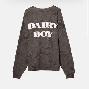 (SOLD) SOLD OUT Dairy Boy River Camo Crew Neck Sweatshirt